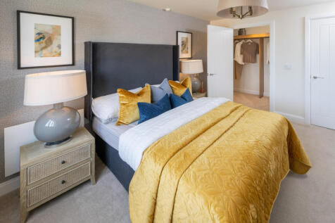 Typical master bedroom
